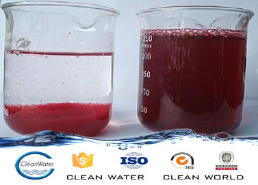 تراکم 1000-1-100 ℃ / m3 حذف ویسکوزیته Flocculant آب تجدید جریان انعقاد رنگ