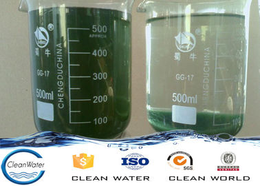 1.0 ~ 2.5 pH مقدار پارچه نساجی آب Flocculant رنگ انعقاد درمان فاضلاب