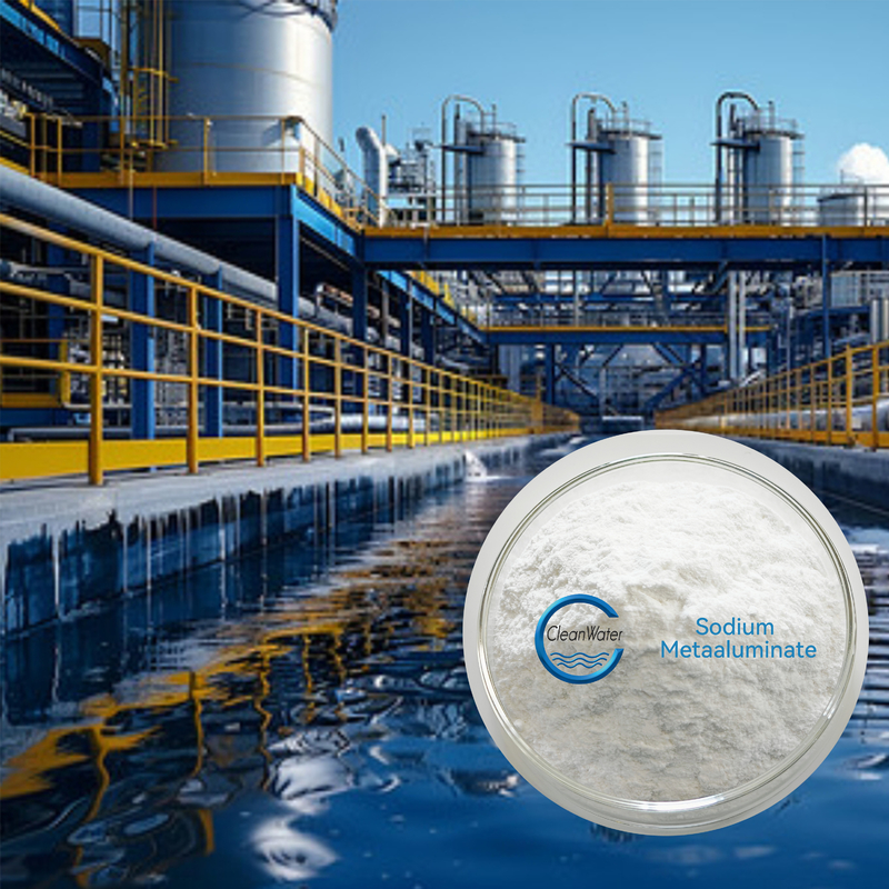 Water Treatment Chemicals Sodium Meta Aluminate Powder Cas 11138-49-1 Mf Al2na2o4